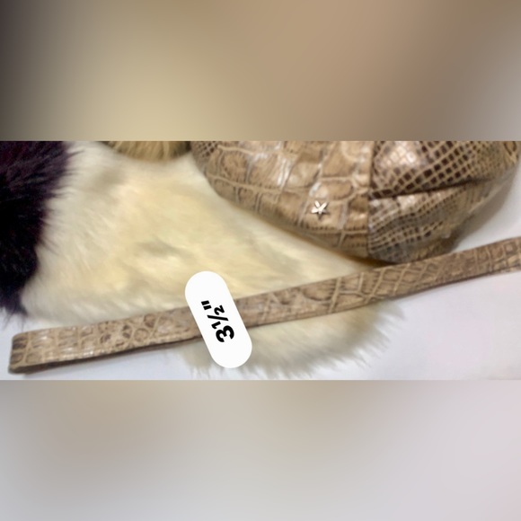 💎VIVA OF CALIFORNIA USA💎Snakeskin hobo,Large and beautiful bag.💎#VIVA - Picture 15 of 17